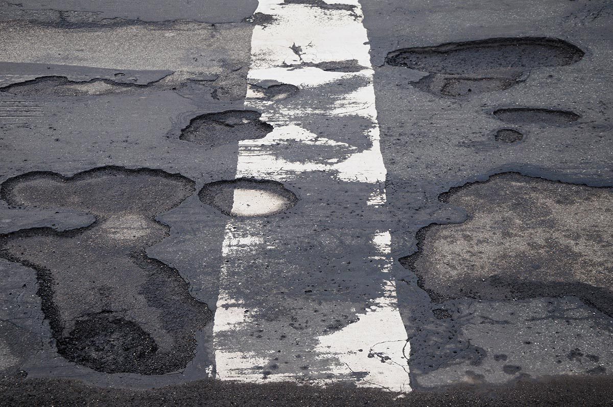 £168m pothole repair fund available for councils local roads