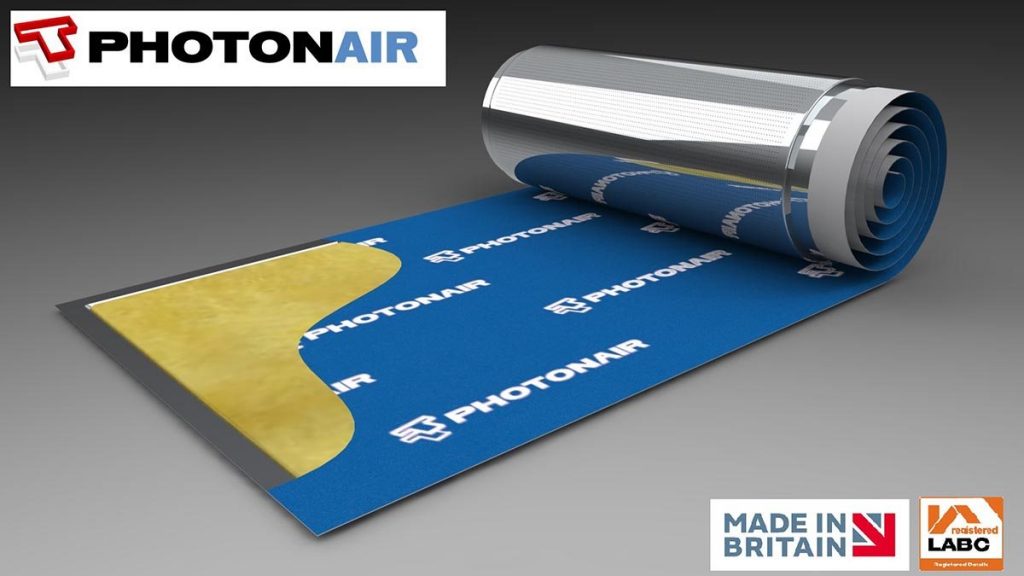 PhotonAir is classed as a Low Resistance (LR) insulating underlay with a vapour resistance of 0.22 MN.s/g