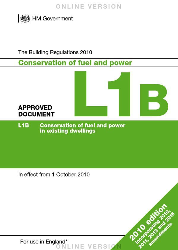Approved Document L1B