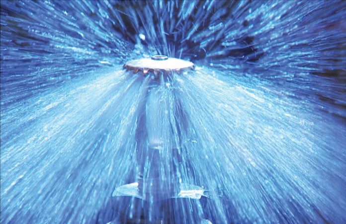 Sprinkler installation