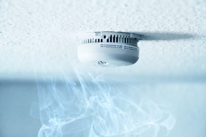 fire safety using smoke detectors