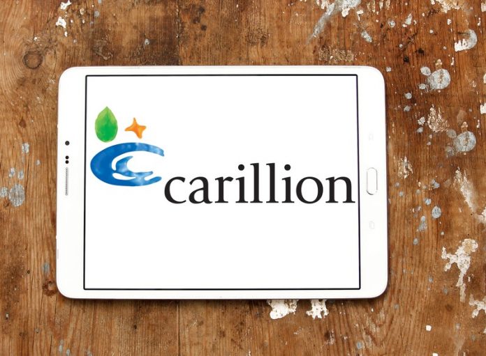 Carillion's shares