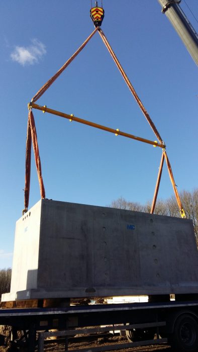 precast concrete tank