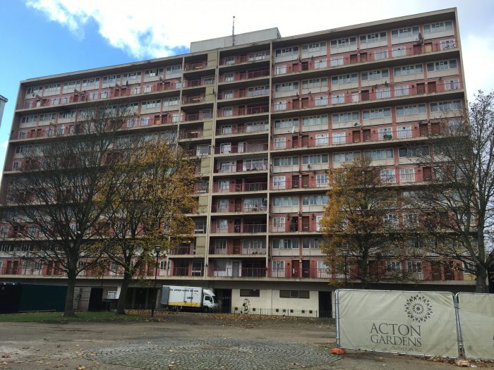 Mick George Demolition will be working at Acton Gardens 