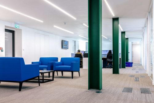 underfloor air conditioning at Great Portland Street  