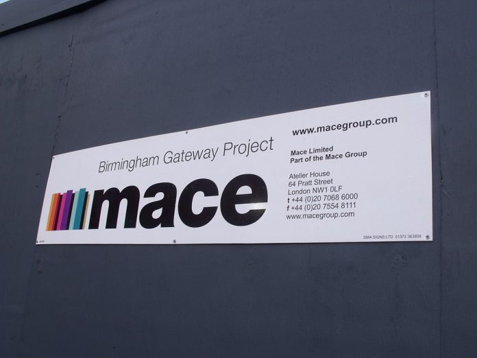 Mace hits £2bn turnover two years early Mace