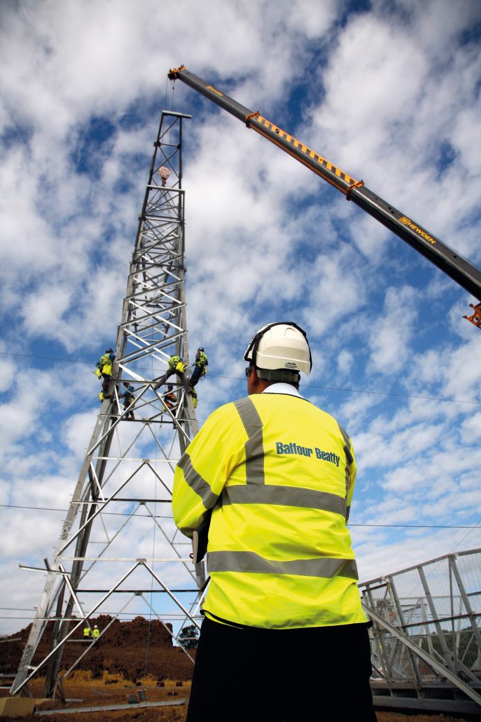 industry standard margins, Balfour Beatty, Trading update,