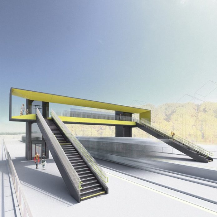 Network Rail reveals winner of rail footbridge design competition footbridges, Network Rail,
