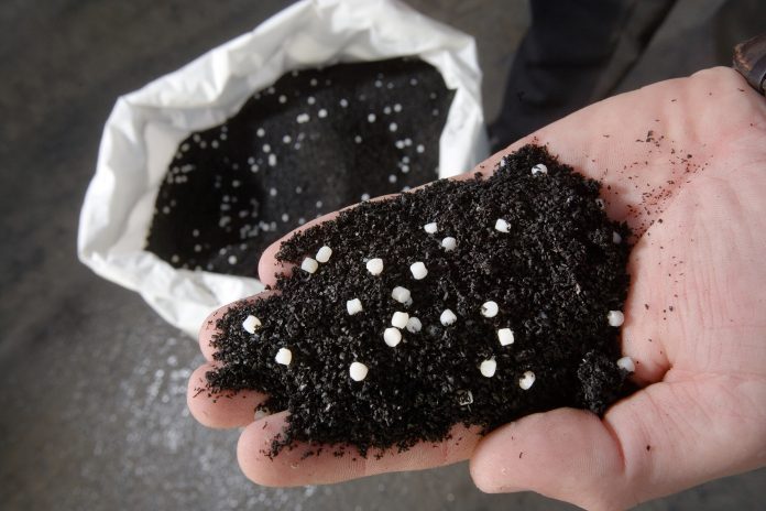 Scrap tyres recycled for road construction road construction,