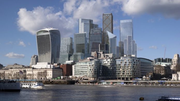 City Corporation releases new images of City Cluster skyline in 2026 - Credit - GMJ and City of London Corporation City Cluster, City Corporation,