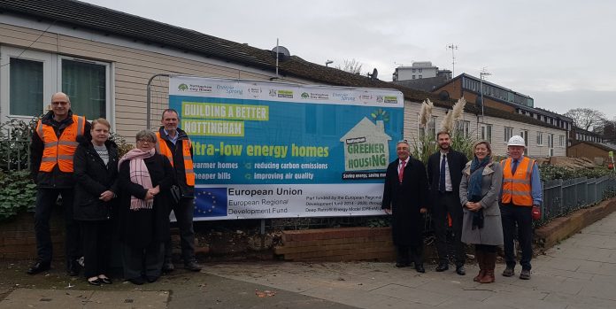 Nottingham set for UK’s biggest rollout of ultra-low energy homes ultra-low energy homes, Energiesprong,