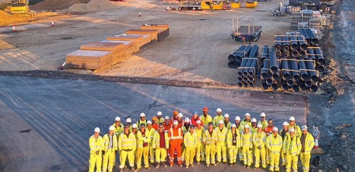 Costain, Skanska, Balfour Beatty and Highways England Collaboration accreditation