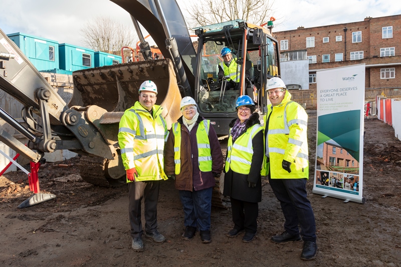 Wates breaks ground on £7m Stag housing development