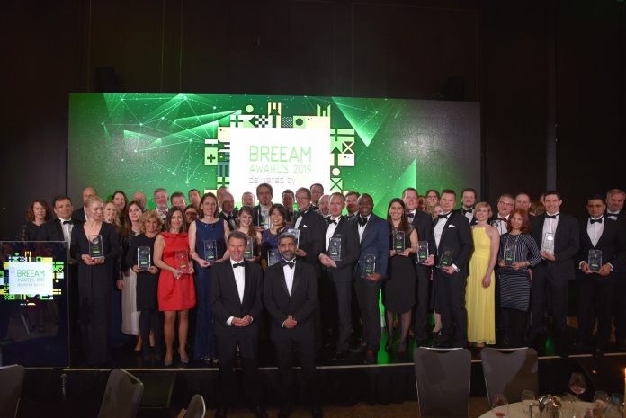 BRE reveals winners of the BREEAM Awards 2019 cc BRE Group BREEAM awards, BRE,