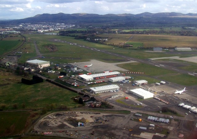 Disused runway at Edinburgh Airport set for ‘digital quarter’ © Thomas Nugent digital quarter, edinburgh airport,