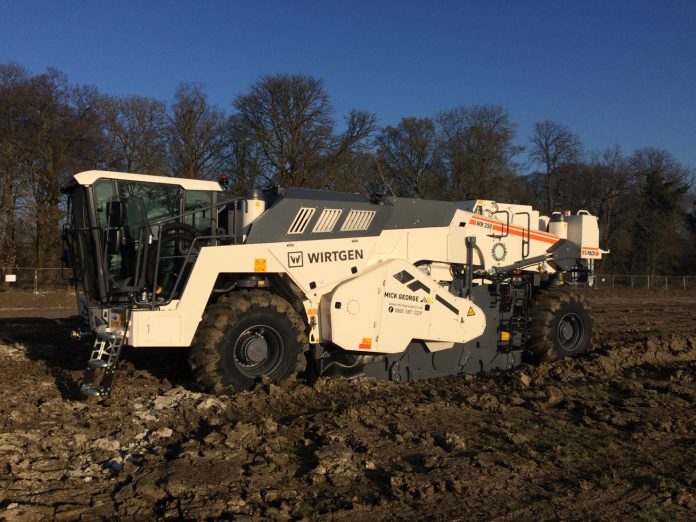 Mick George Ltd invests in soil stabilisation kit soil stabilisation, mick george,