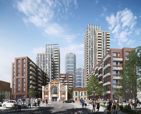 Barking Town, Be First, McLaren Construction,