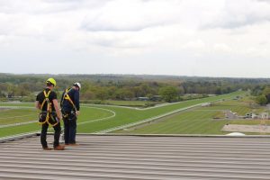Working at height, falls from height, fall protection,