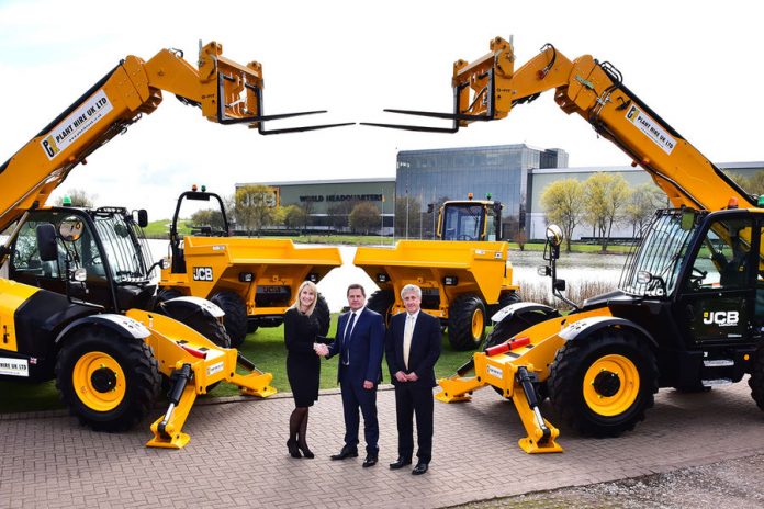 Plant Hire UK buys new construction machinery worth £17m construction machinery, JCB, plant hire uk,