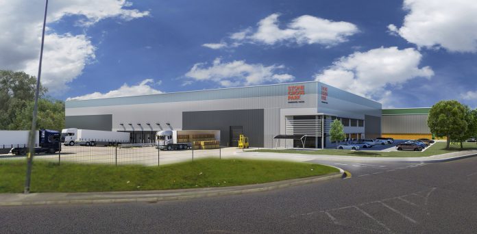 Stone cross, Carlsberg depot,