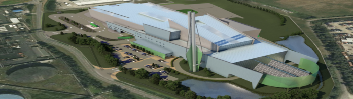 plastic recycling plant, Viridor,