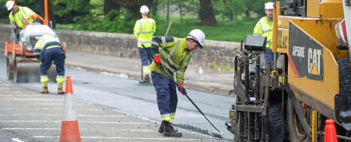 investment programme, Renfrewshire's roads,