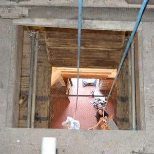 church tower restoration