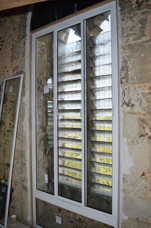 Glazing installation to reduce noise from church bells