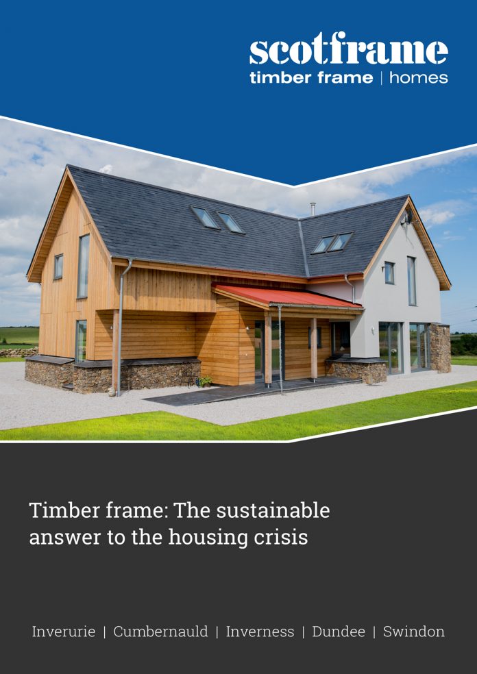 Timber frame: The sustainable answer to the housing crisis Timber frame: The sustainable answer to the housing crisis