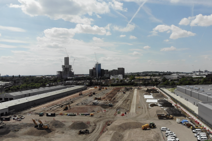 Demolition of Great Western sheds complete at HS2’s Old Oak Common Old Oak Common, Hs2,