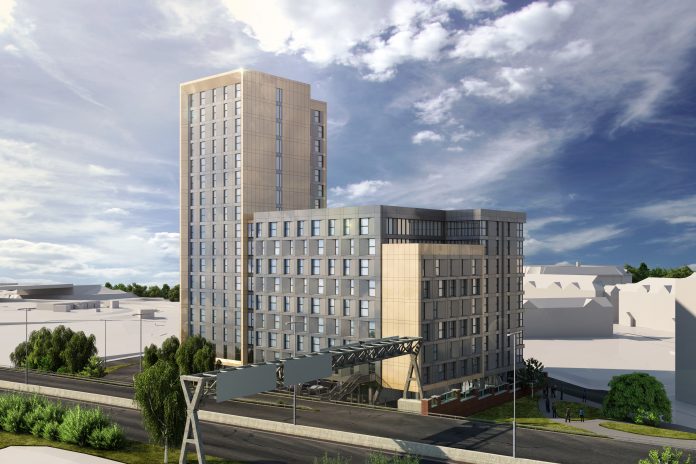 the landmark building, developers, Derby,