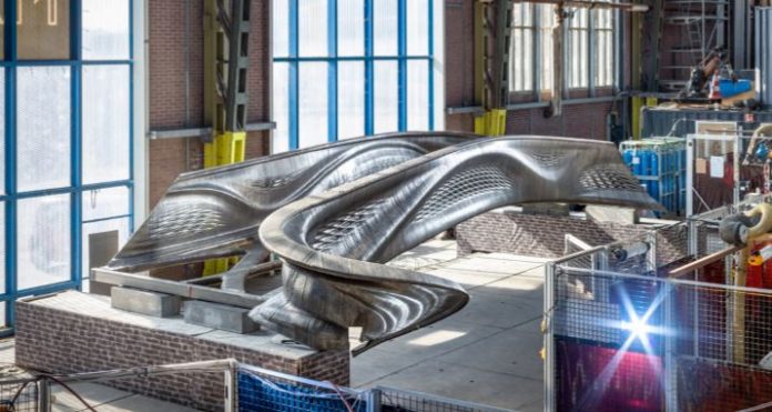 MX3D bridge MX3D, FARO ScanArm, Construction software,