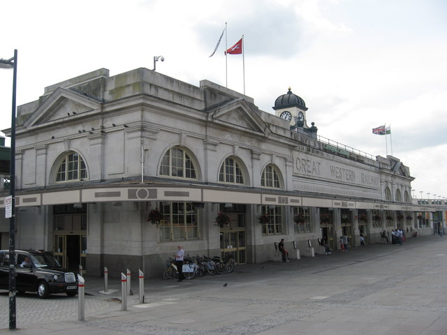 Cardiff Central Station,