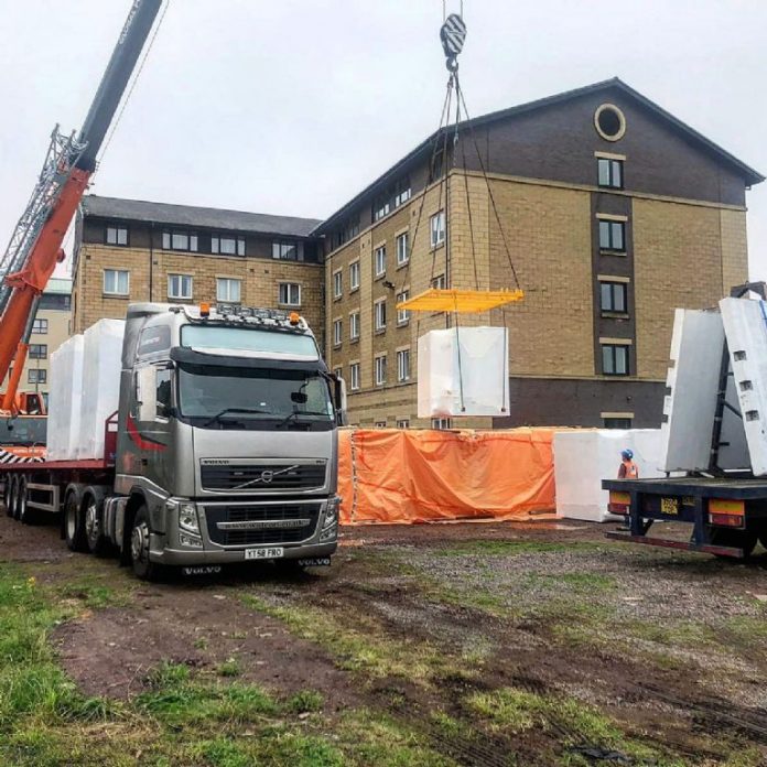 Bathroom pod manufacturer to create 140 jobs in Newry Bathroom pod, Connex Offsite,