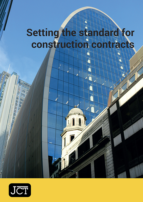 Setting the standard for construction contracts