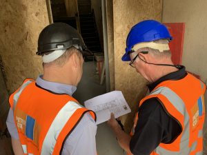 Georgian terraces, Northumberland Square,
