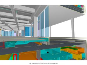 large construction projects, Flexible Office Building, Itten+Brechbühl AG,