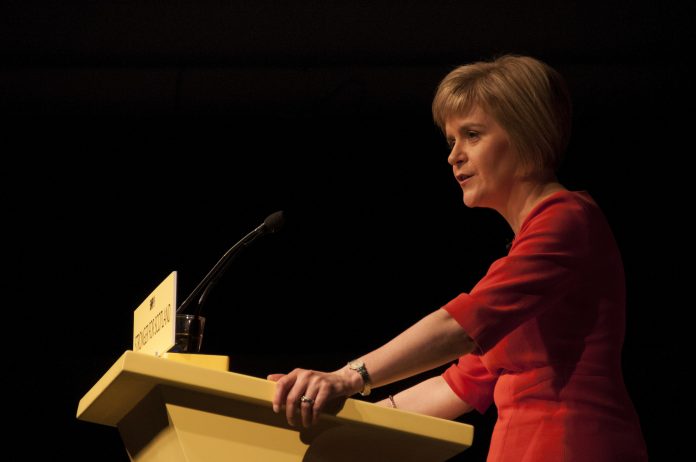 © Jonathan Mitchell Green New Deal, Nicola Sturgeon,