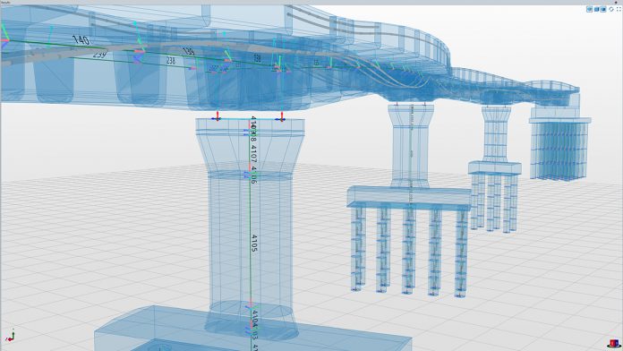 Allplan Bridge 2020, parametric model,