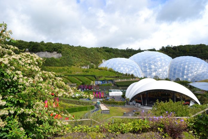 Biosphere Cornwall Project Garden Environment Eden geothermal heat and power,