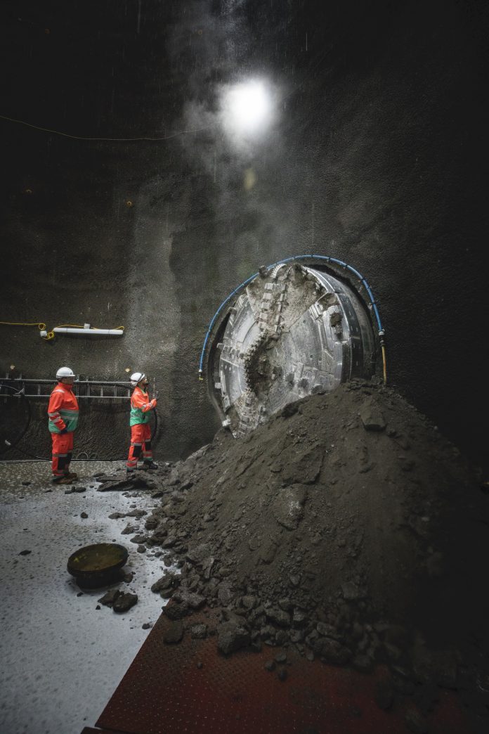 tunnelling boring machine, super sewer