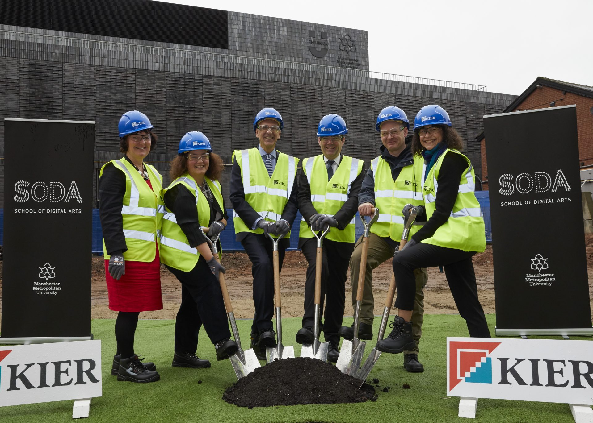 Kier begins work on £35m School of Digital Arts in Manchester