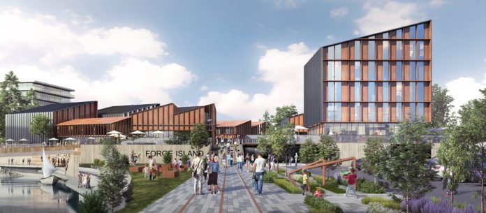 Forge Island regeneration takes a step forward Rotherham, Forge Island, muse