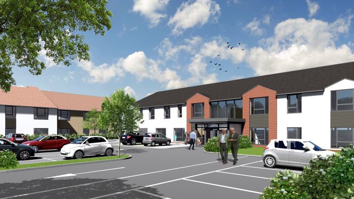 extra care development in Filey,