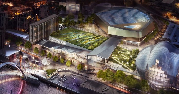 Gateshead Quayside arena,