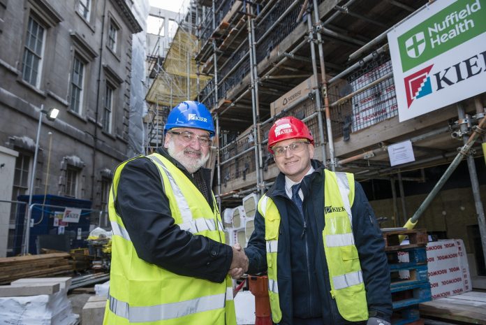 hospital development, St Bartholomew, Nuffield Health