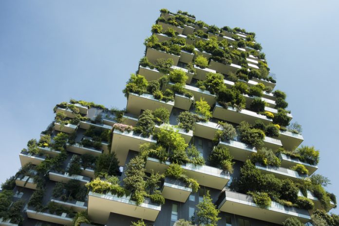 sustainable green building net-zero carbon buildings, design strategies,