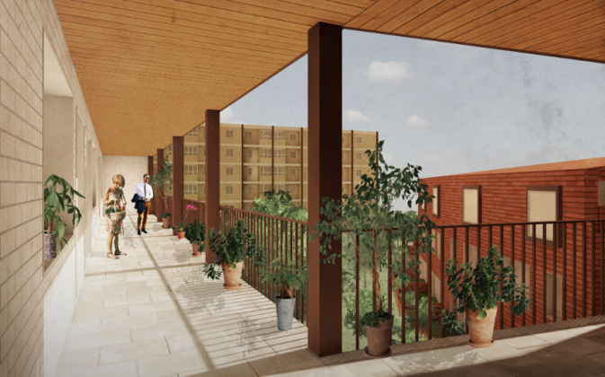 Kennaway Estate to deliver 61 new homes in Hackney