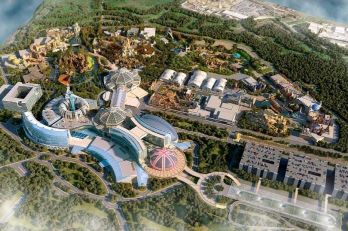 New images show first look of £3.5bn London Resort London Resort, theme park,