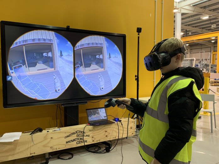 VR Schools Future Skills Strategy, Construction Scotland Innovation Centre, Construction industry, VR Schools